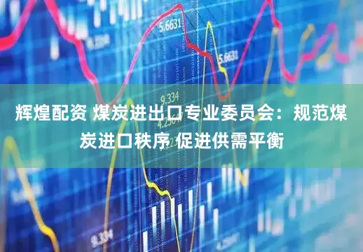 辉煌配资 煤炭进出口专业委员会：规范煤炭进口秩序 促进供需平衡